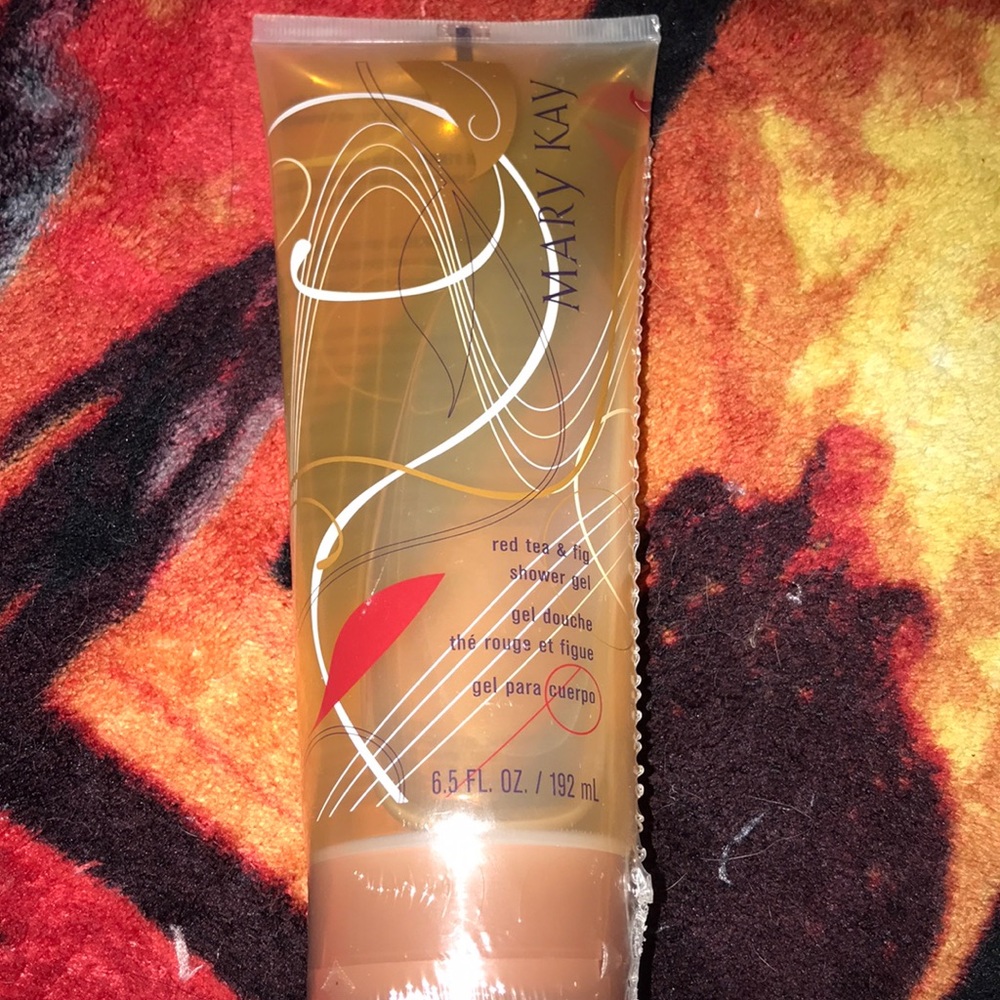 Mary Kay Red Tea and Fig Shower Gel New Sealed - Picture 2 of 2